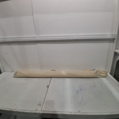 SONGMICS PATIO UMBRELLA UPF 50+ PROTECTION GARDEN TERRACE BEACH WITH CARRYING BAG, BASE NOT INCLUDED - 6FT X 4FT - BEIGE (MODEL: 0194343016672) image 4