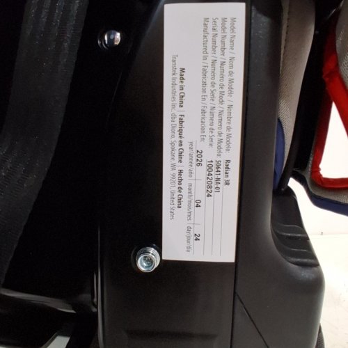 DIONO RADIAN 3R THE ORIGINAL 3 ACROSS ALL-IN-ONE CONVERTIBLE CAR SEAT - BLUE\PURPLE - (MODEL:50643-NA-01) image 2