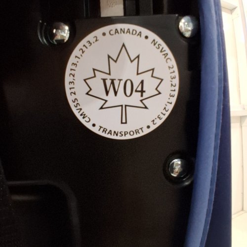 DIONO RADIAN 3R THE ORIGINAL 3 ACROSS ALL-IN-ONE CONVERTIBLE CAR SEAT - BLUE\PURPLE - (MODEL:50643-NA-01) image 3