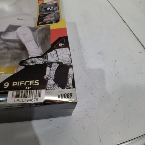 9PC STAR WARS MICRO GALAXY SQUADRON AT-AT WALKER WITH MINI-FIGURINES - WHITE (MODEL: 0089) image 2
