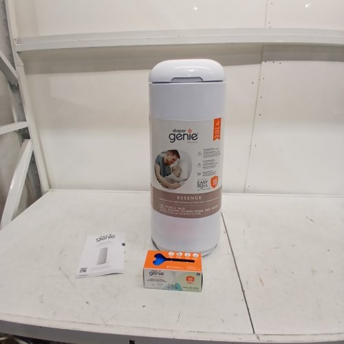 DIAPER GENIE ESSENCE PAIL DIAPER PAIL SYSTEM - WHITE image 2
