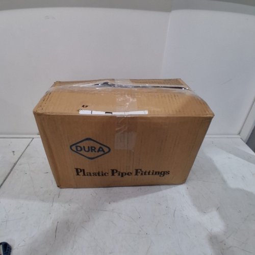 25PK DURA PLASTIC T-SHAPE PIPE FITTINGS - 2" X 2" X 1 1/2"DARK GRAY (MODEL: 1402-251) image 5