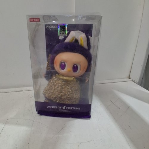 POP MART COLLECTIBLE FIGURE -5.75" - PURPLE AND GOLD image 2