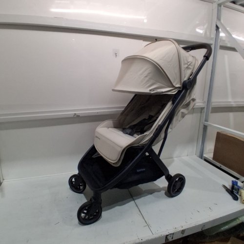 UPPABABY MINU V3 LIGHTWEIGHT FOLDABLE STROLLER - ADA (SANDSTONE MÉLANGE) (MODEL: 0803-MIN-NA-ADA) image 2