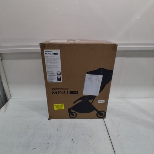 UPPABABY MINU V3 LIGHTWEIGHT FOLDABLE STROLLER - ADA (SANDSTONE MÉLANGE) (MODEL: 0803-MIN-NA-ADA) image 8