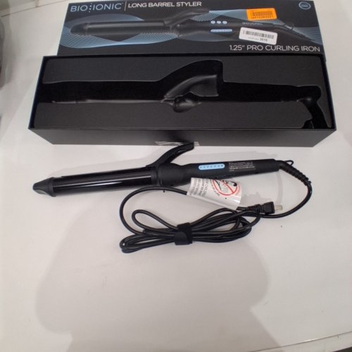 BIO IONIC 1.25" NANOIONIC CERAMIC PRO CURLING IRON (MODEL: LXT-CL-1.25) image 3