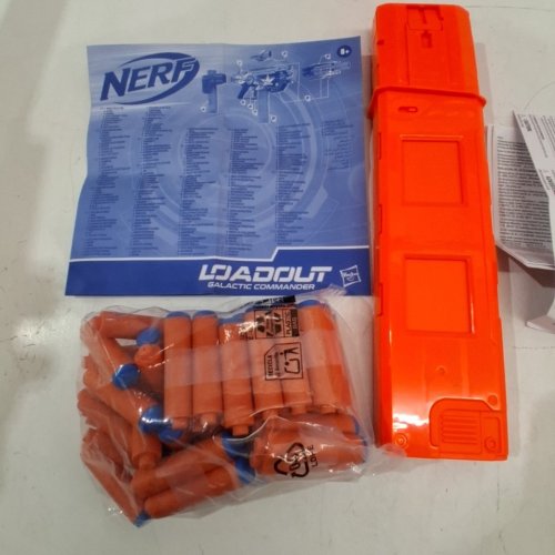 NERF LOADOUT GALACTIC COMMANDER MOTORIZED 3-FIRING MODE BLASTER WITH 48 NERF N1 DARTS (MODEL: G15804S0) image 3