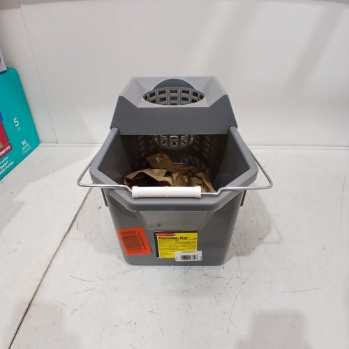 RUBBERMAID COMMERCIAL HDPE PAIL - 15 QT - GREY (MODEL: FG619400STL) image 3
