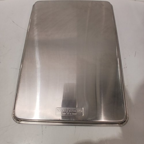 NORDICWARE NATURAL ALUMINUM COMMERCIAL BAKER'S HALF SHEET TRAY - 21" X 15" - SILVER image 3