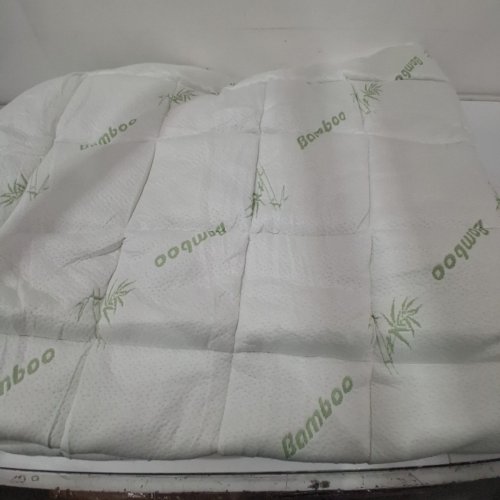 BAMBOO MATTRESS PROTECTOR COVER - TWIN - WHITE image 2