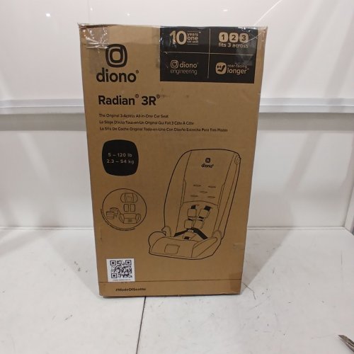 DIONO RADIAN 3R 3-IN-ONE CAR SEAT - BLACK image 2