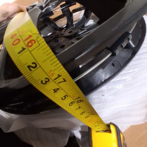 4PK CAR TIRE RIMS FITS VARIOUS MODELS - 17" - BLACK image 4