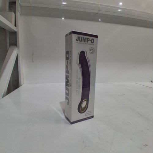 SECWELL JUMP-O REALISTIC SILICONE G SPOT VIBRATOR WITH 10 MODES - 8.7" - PURPLE image 2