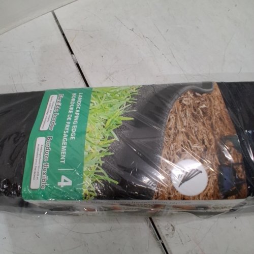 4PK LANDSCAPING EDGING FOR GARDENS - 4FT - BLACK image 2
