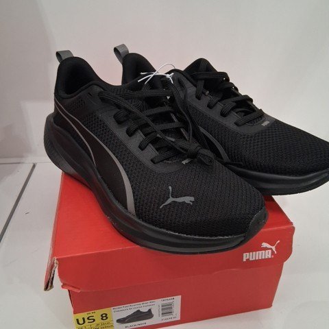 MENS PUMA ROCKET FUEL RUNNING SHOE - 8 - BLACK - (STYLE: 1876409) image 2