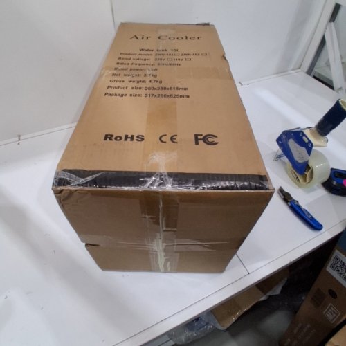 PORTABLE AIR CONDITIONER WITH WHEELS AND REMOTE CONTROL - 110V - WHITE - (MODEL: ZWN-102) image 6