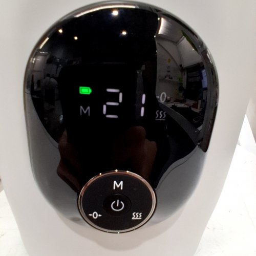 HAND MASSAGER - LEFT/RIGHT HAND - 5 V, 5W, 2000 MAH - WHITE AND BLACK (MODEL: ST-1803A) image 2