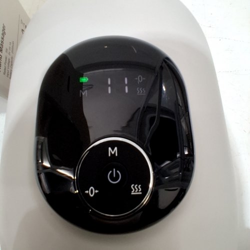 HAND MASSAGER - LEFT/RIGHT HAND - 5 V, 5W, 2000 MAH - WHITE AND BLACK (MODEL: ST-1803A) image 3
