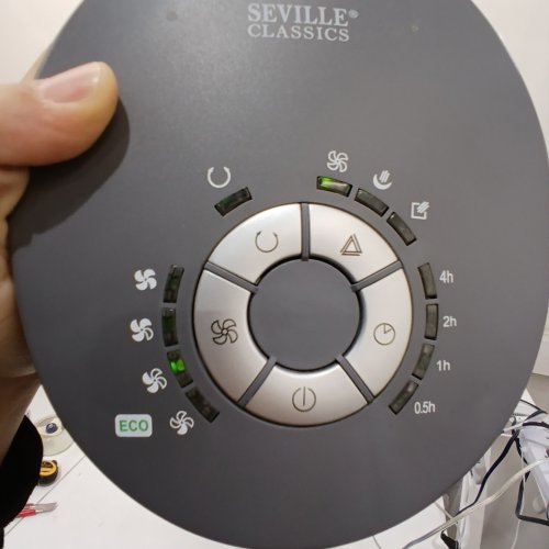 SEVILLE CLASSICS ULTRASLIMLINE TOWER FAN - 40" - GREY (MODEL: EHF10119P) image 2
