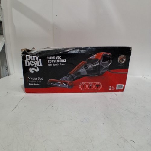 DIRT DEVIL SCORPION PLUS HANDHELD VACUUM - RED - (MODEL:SD30026B) image 5