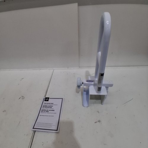 MEDLINE BATHTUB SAFETY GRAB BAR - 250LB MAX - WHITE - (MODEL:MDS86321W) image 2