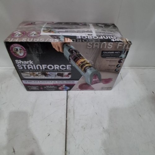 SHARK STAINFORCE CORDLESS SPOT CLEANER INDOOR/OUTDOOR, CARPETS, UPHOLSTERY, CAR SEATS & STAIRS - (MODEL: HX101C ) image 8