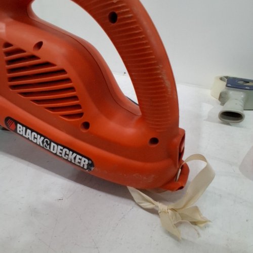 BLACK+DECKER CORDED ELECTRIC HANDHELD LEAF BLOWER - BLACK\ORANGE image 5