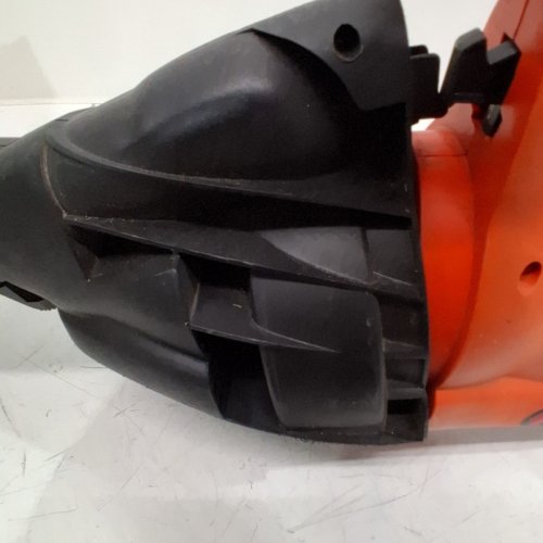 BLACK+DECKER CORDED ELECTRIC HANDHELD LEAF BLOWER - BLACK\ORANGE image 6