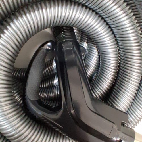 UNIVERSAL CENTRAL VACUUM, FITS MOST INLETS-HOSE - 30FT - BLACK & GREY image 2