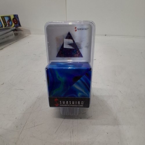 SHASHIBO ARTIST SERIES MAGNETIC SHIFTING PUZZLE CUBE - BLUE image 2