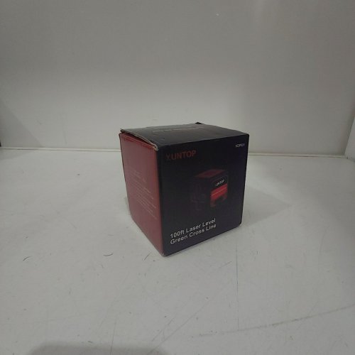 XUNTOP SELF LEVELING MAGNETIC GREEN CROSS-LINE LASER LEVEL - 100FT - RED / BLACK (MODEL: XQP031) image 4