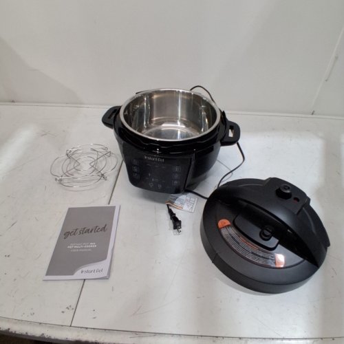 INSTANT POT 7-IN-1 RIO MINI MULTI-COOKER WITH PRESSURE COOK, SLOW COOK, SAUTÉ, STEAM, RICE MAKER, YOGURT MAKER & WARMER - 4QT - BLACK (MODEL: RIPC41-BK) image 3