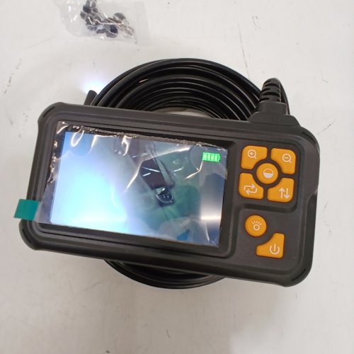 LIGHTSWIM INDUSTRIAL HD DIGITAL BORESCOPE ENDOSCOPE INSPECTION CAMERA - 1080P HD, 4.3" IPS, IP67 WATERPROOF, 8 LED LIGHTS 16.5FT SEMI-RIGID CABLE - BLACK (MODEL: P100) image 2
