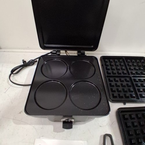 CUISINART 2-IN-1 BELGIAN WAFFLE MAKER WITH PANCAKE PLATE - STAINLESS STEEL (MODEL: WAF-350C) image 5