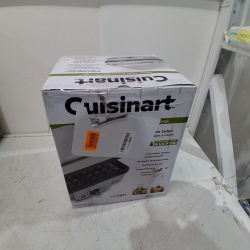 CUISINART 2-IN-1 BELGIAN WAFFLE MAKER WITH PANCAKE PLATE - STAINLESS STEEL (MODEL: WAF-350C) image 7