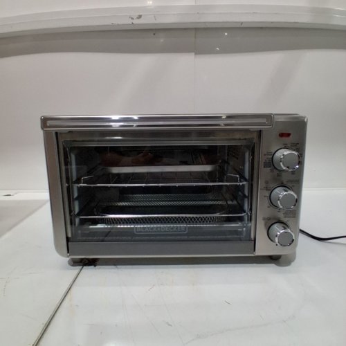 BLACK + DECKER CRISP 'N BAKE AIR FRY TOASTER OVEN - STAINLESS STEEL (MODEL: ‎TO3217SSC) image 4