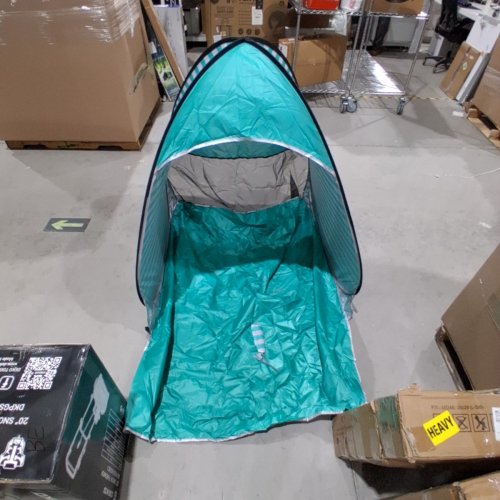 VASLON EASY POP UP SUN SHADE TENT FOR BEACH - GREEN image 2
