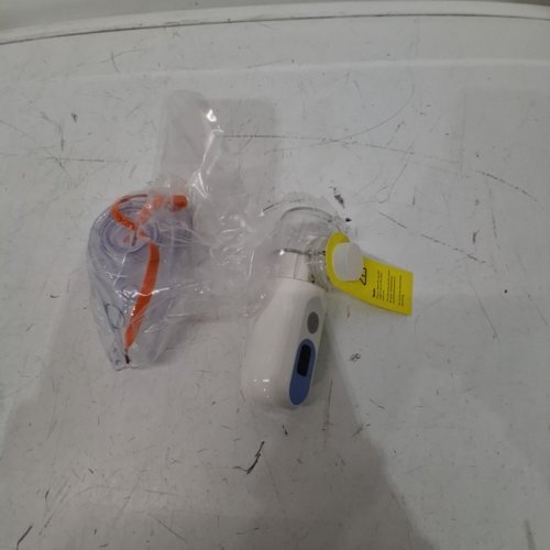 PORTABLE HANDHELD MESH NEBULIZER WITH DIGITAL LED DISPLAY - WHITE image 2