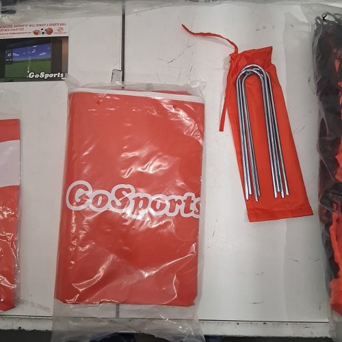 GOSPORTS GOLF PRACTICE HITTING NET **FRAME ONLY** WITH CARRY BAG - 10FT X 7FT - BLACK/ORANGE (MODEL: GOLF-NET-10X7) image 3