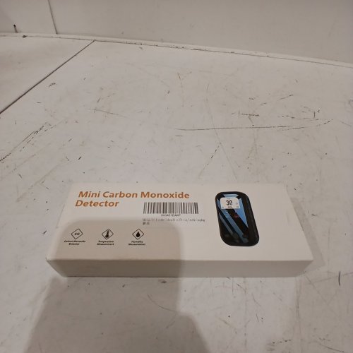 5-IN-1 MINI CARBON MONOXIDE AND AIR QUALITY DETECTOR - BLACK- (MODEL: D6) image 2