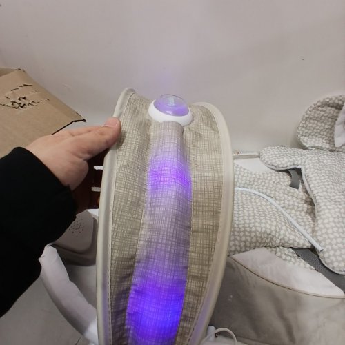 INGENUITY INLIGHTEN BABY BOUNCER WITH LIGHTS VIBRATION SOUNDS AND MUSIC - 20LB MAX - TWINKLE TAILS BUNNY THEME - TWINKLE TAILS BUNNY (MODEL: 8266 / 11200) image 3