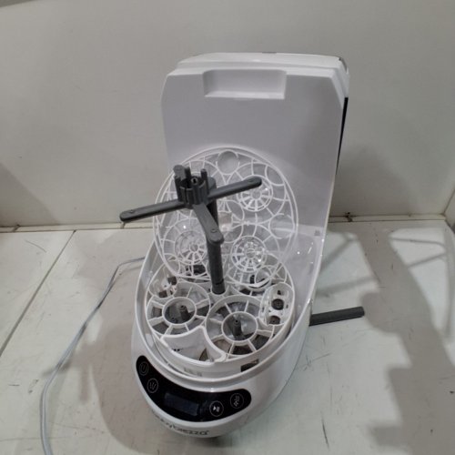 BABYBREZZA BOTTLE WASHER PRO 3-IN-1 WASHER/STERILIZER/DRYER - HOLDS 4 BOTTLES - BLACK/WHITE (MODEL: BRZ0103) image 4