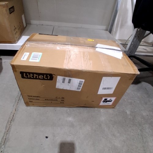 LITHELLI CORDLESS LAWN MOWER - 20 V, 4 AH, 74WH - GReY, BLACK, AND ORANGE image 8