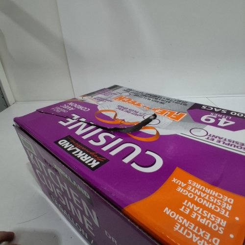 200PK~ KIRKLAND SIGNATURE KITCHEN GARBAGE BAGS WITH DRAWSTRINGS - 13GAL - WHITE (MODEL: 1089787) image 3
