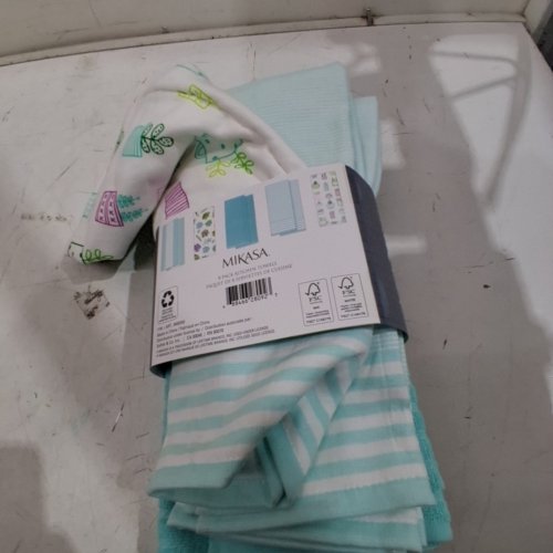 8PK MIKASA KITCHEN TOWELS - 17" X 28" - ASSORTED COLOURS (MODEL:3400550) image 3