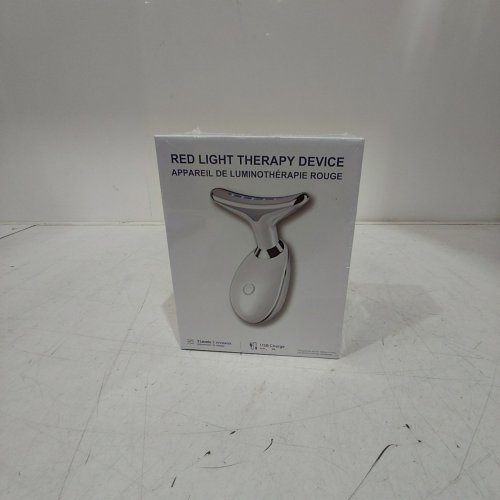 RED LIGHT THERAPY FOR FACE AND NECK - WHITE (MODEL BZ-0606) image 2