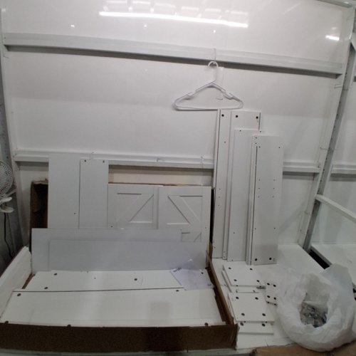 HOOBRO OVER-TOILET STORAGE CABINET - 66.7" X 31.5" - WHITE (MODEL: WT80TS01) image 3