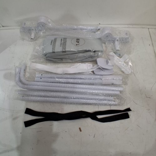COMFYBUMPY SWING DOWN TODDLER BED RAIL - 55.5" LONG - GREY image 2