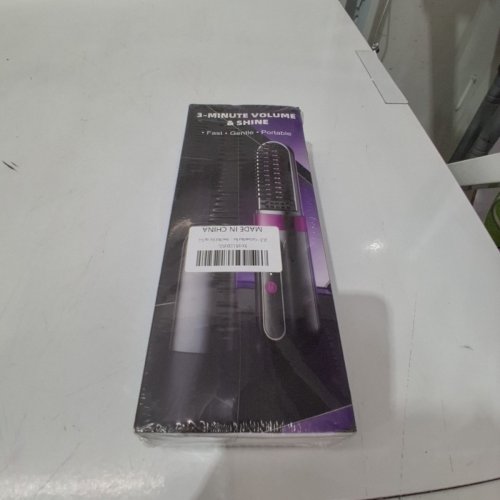 SYLUXA WIRELESS STRAIGHT HAIR COMB - 35W, 5V - BLACK/PURPLE (MODEL : F9) image 2