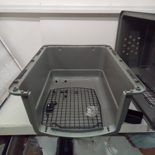 PETMATE SKY KENNEL PET CARRIER -30-50LBS - GREY image 4